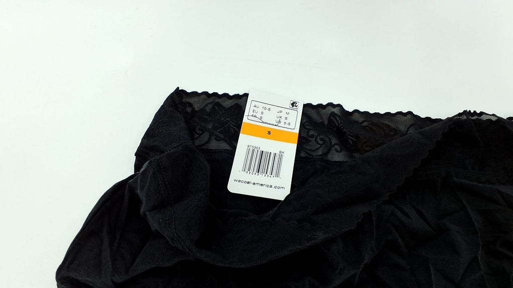 Wacoal Women's Comfort Touch Brief Panty, Black, Small