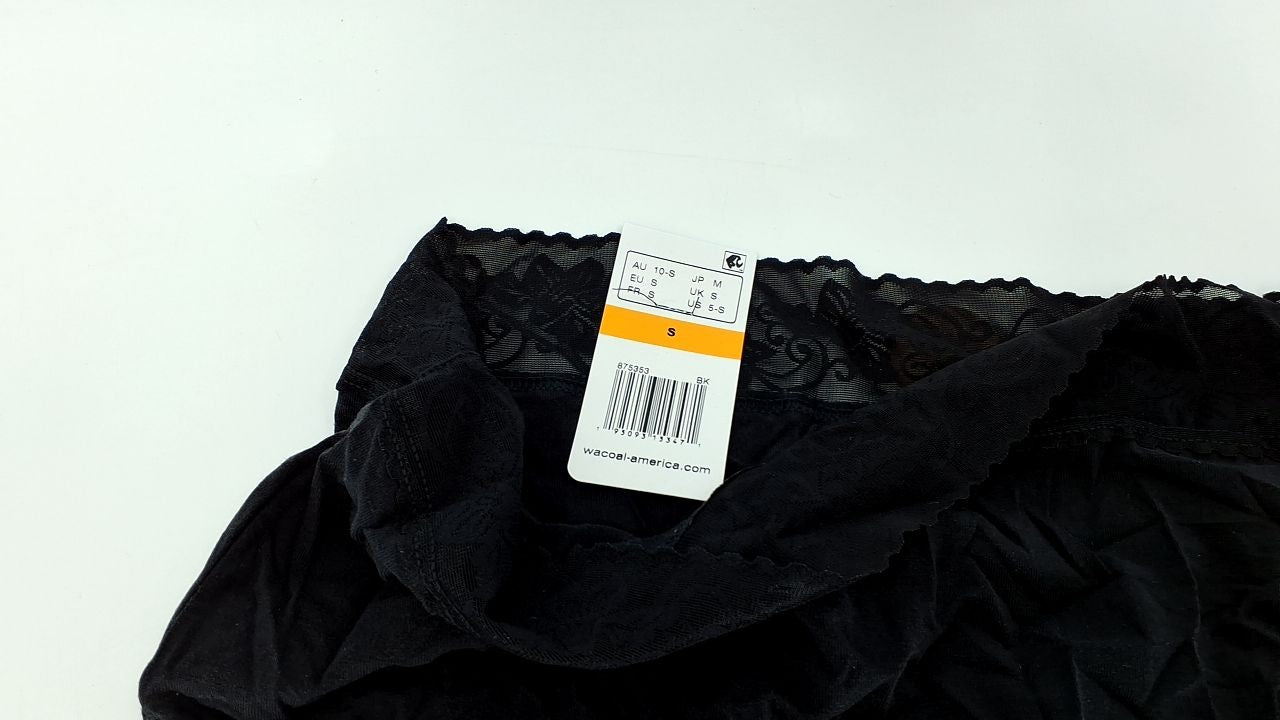 Wacoal Women's Comfort Touch Brief Panty, Black, Small