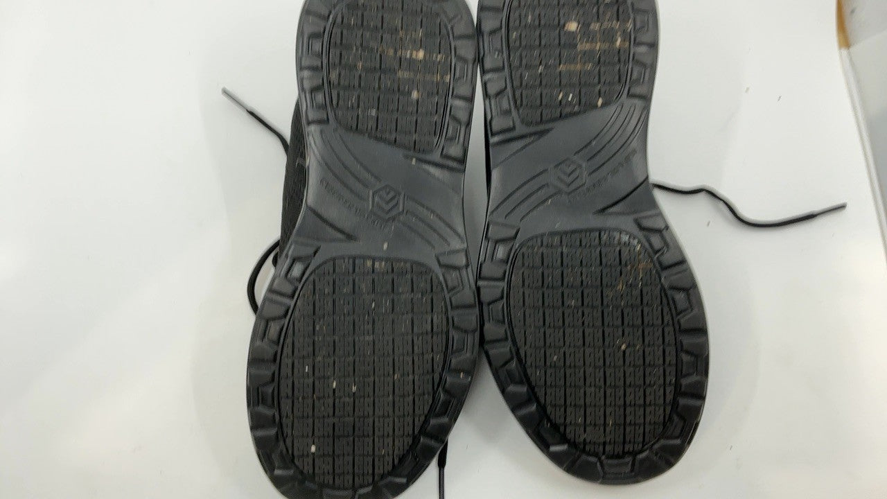 Womens 10W Black Slip On Work Shoes Non Slip Sneakers by LARNMERN