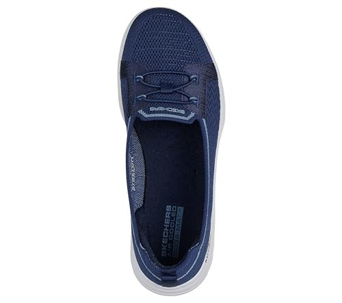 Skechers Women's On-The-Go Flex - Logan Skimmer, Black/Black, 8