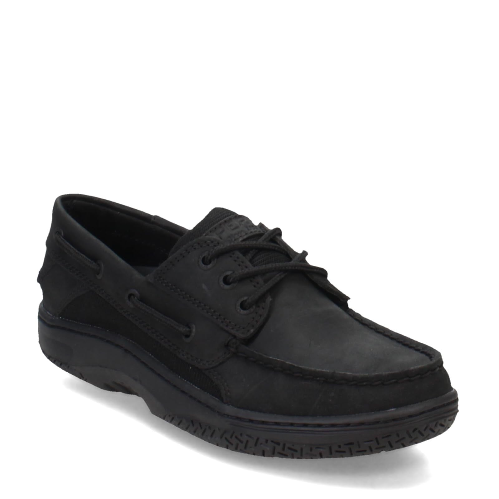 Sperry Men's Billfish 3-Eye Boat Shoe Black 9.5 Wide