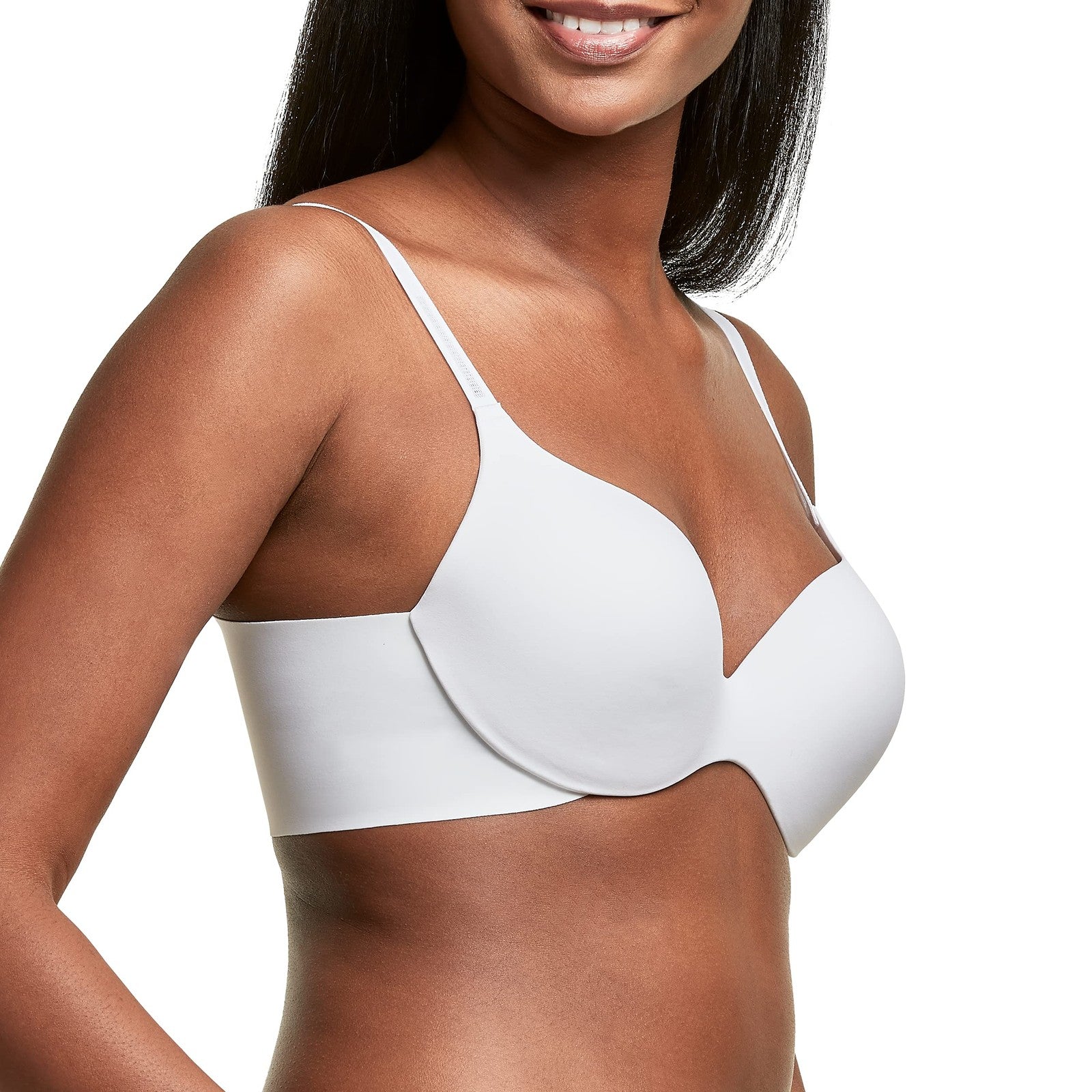 Maidenform Comfort Devotion Dreamwire Bra 34B White Full Coverage