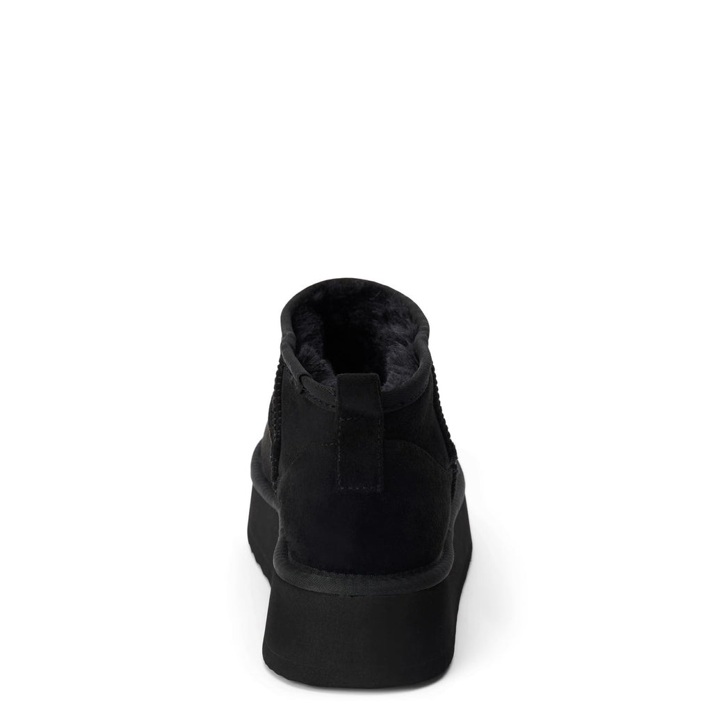 Size 9 M Black Platform Ankle Boots for Women - Breckenridge Style