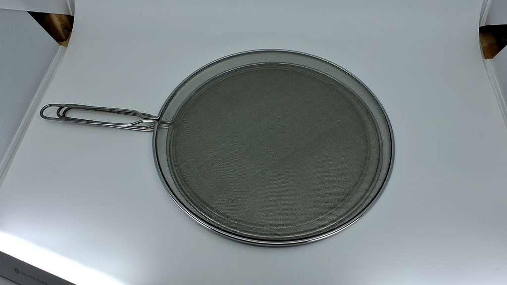 3-Piece Splatter Screen Set - Stainless Steel Grease Guard for Cooking