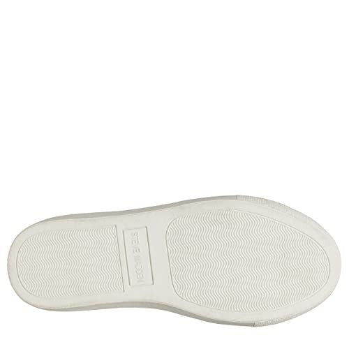 Steve Madden Girls Shoes Rezume Sneaker, White Multi, 5