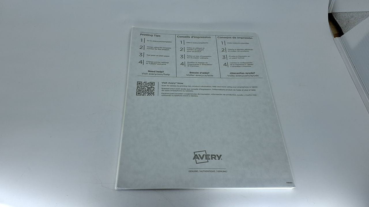 Avery 5263 TrueBlock Labels, 2" x 4", White, 250 Count, Laser Compatible
