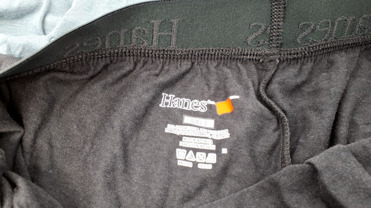 Hanes Originals Women's Lounge Shorts 2-Pack, Large, Black/Stargazer Grey