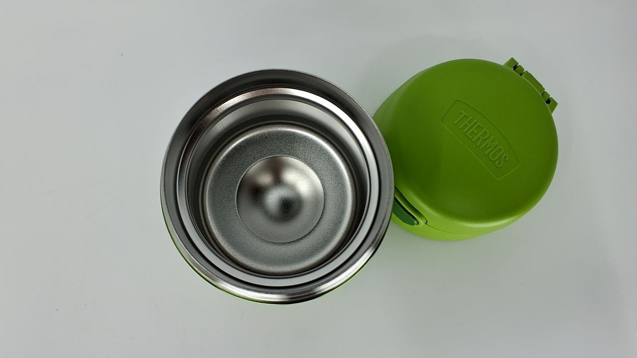 Lime Insulated Food Jar, Thermos FUNtainer 10oz W/ Foldable Spoon