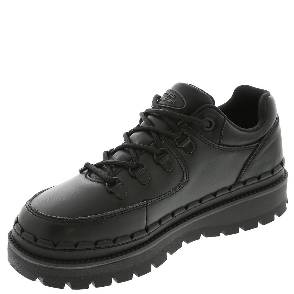 Skechers Women's Lace Up Jammers SR Zesi Industrial Shoe, BLK, 5.5