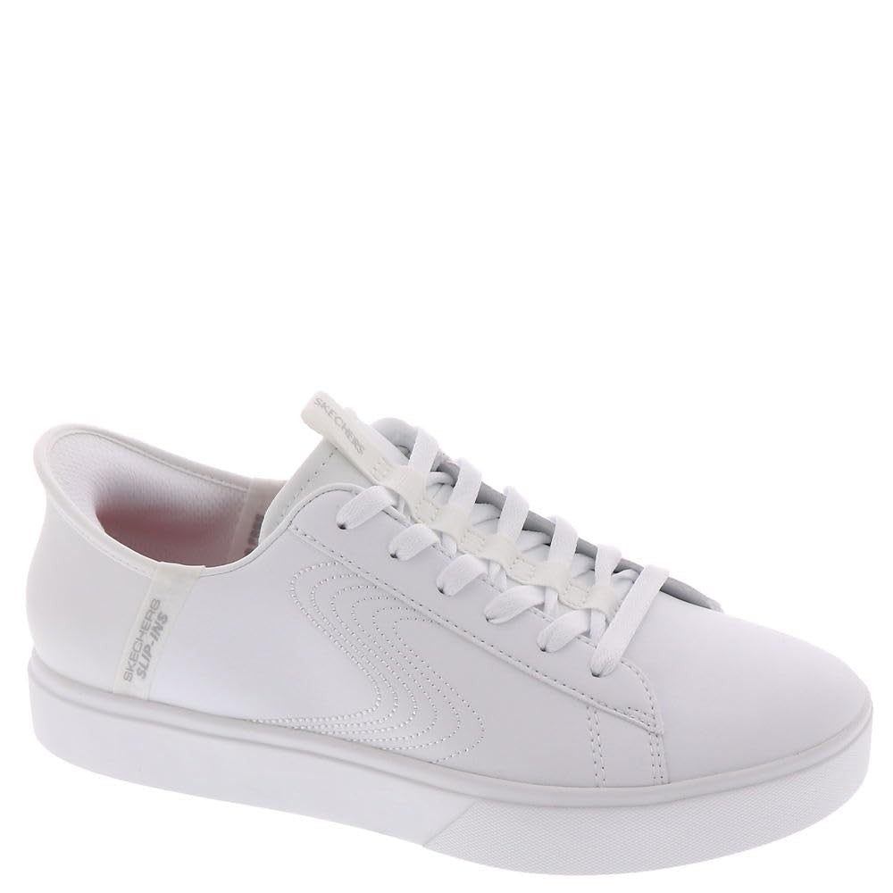 Skechers Court Classics Women's,Eden LX-Royal Stride,WHT, 7 M US