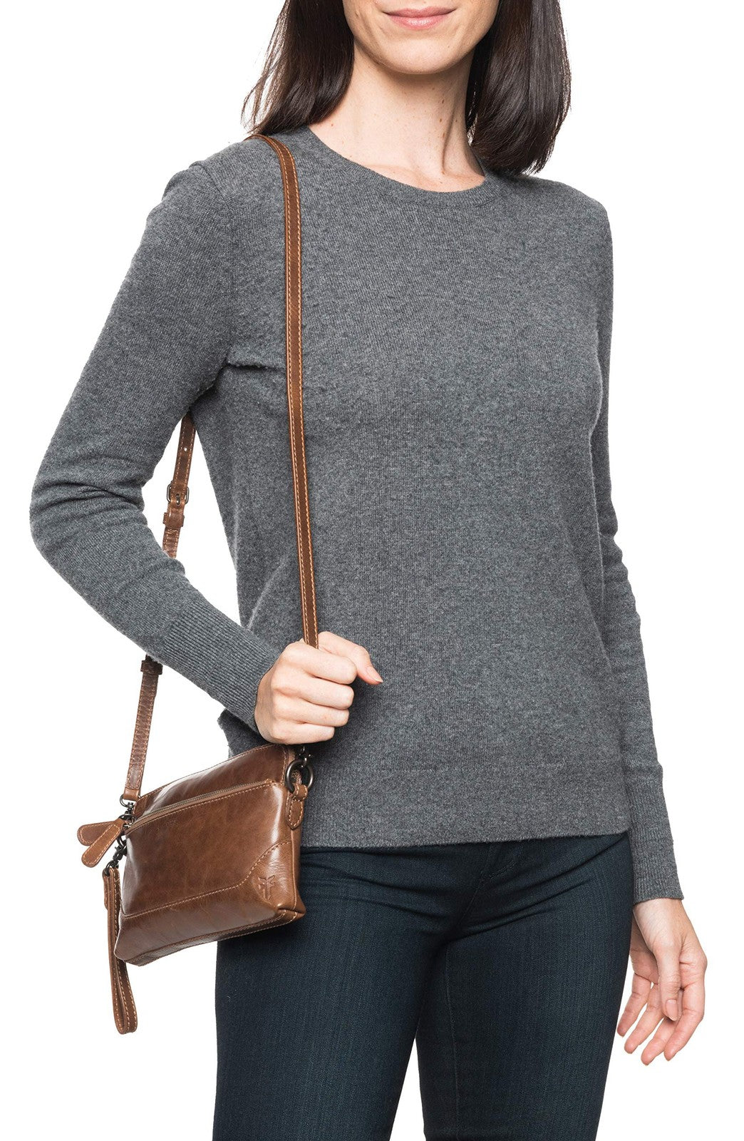 Frye womens Melissa Wristlet Crossbody, Cognac, One Size US