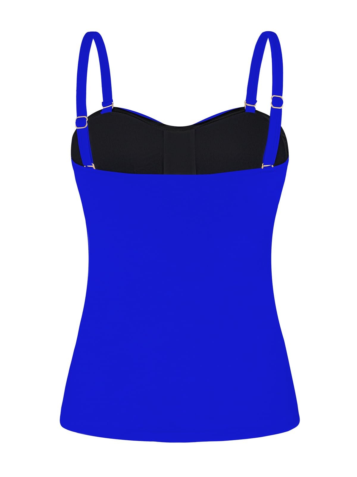 Ocean Blues Women's 3X-Large Royal Blue Tankini Top w/ Tummy Control