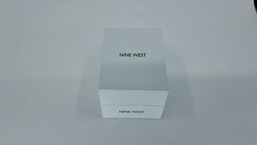 Nine West Dress Watch (Model: NW/2336GNGB), Green/Gold