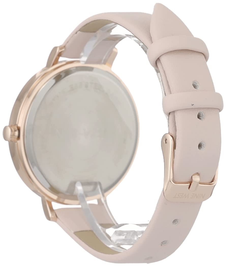 Nine West Women's Floral Dial Strap Watch