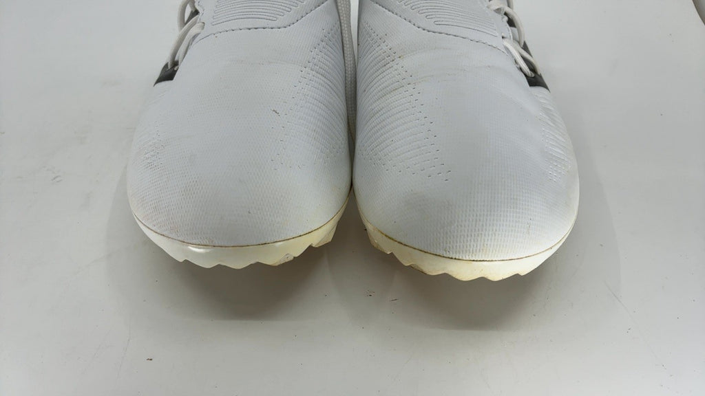 New Balance Furon Dispatch FG V7+ Soccer Shoes, 6M/7.5W, White/Black/True Red