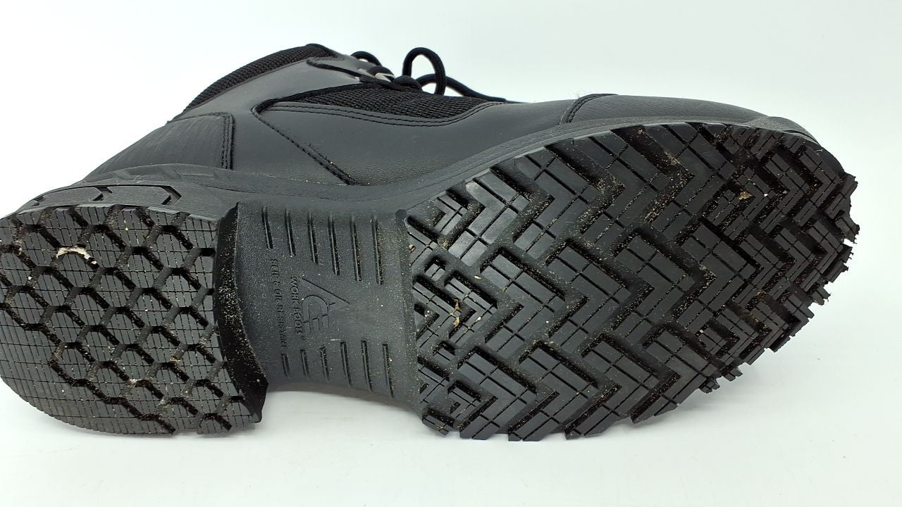 Shoes for Crews Voyager II Black Work Boots Men 9.5/Women 11 Soft Toe