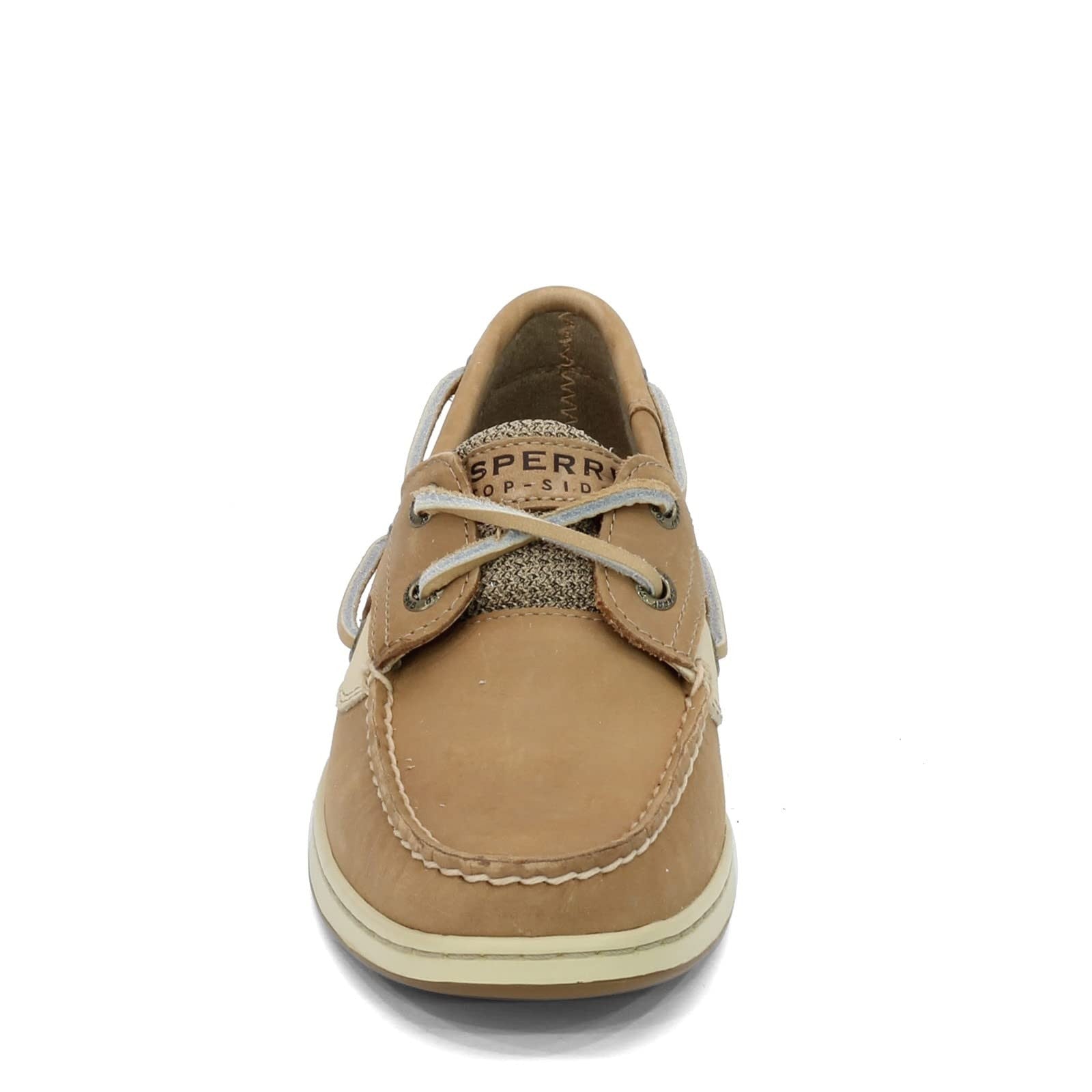 Sperry Top-Sider Women's Bluefish 2 Eye Boat Shoe,Linen/Oat,9.5 M