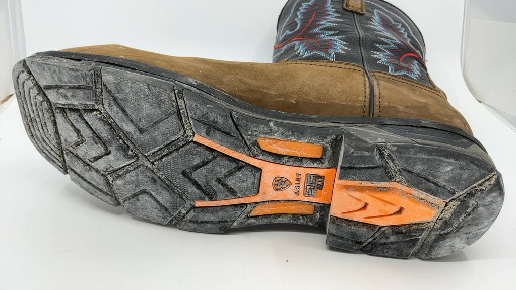 ARIAT Men’s WorkHog XT Waterproof Carbon Toe Work Boots – Durable Leather Boot