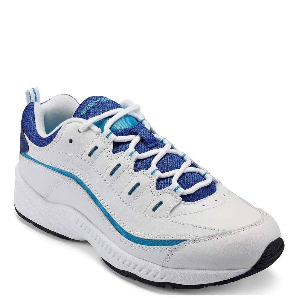 Easy Spirit Romy Womens Walking 65 CD 6.5US WhiteCyanBlueSurf
