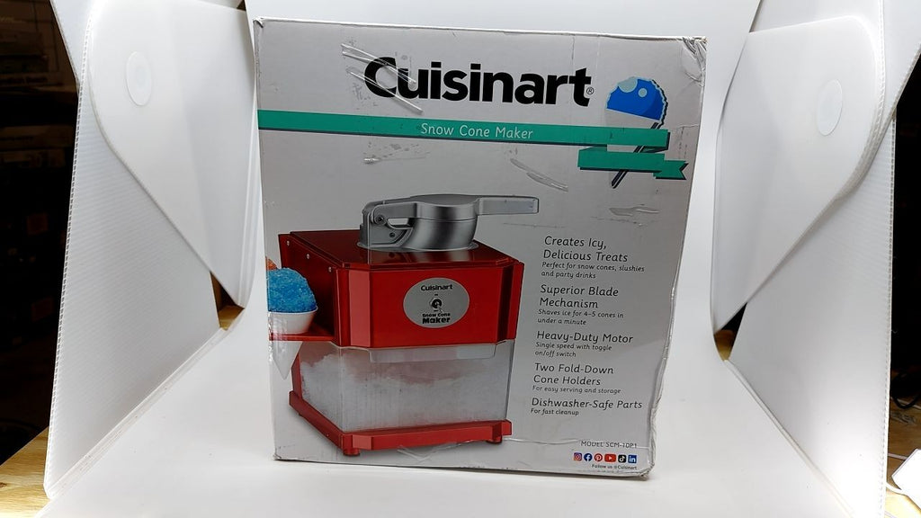 20 Oz. Red Countertop Snow Cone Machine