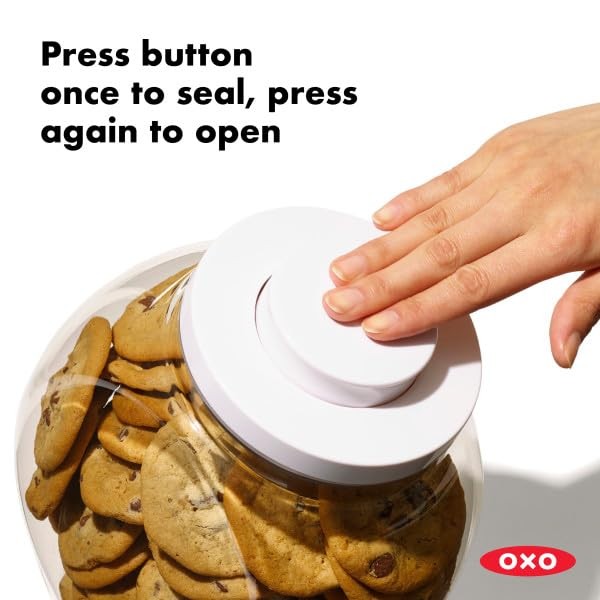OXO POP Large Jar 5 Qt - Airtight Food Storage for Cookies & More