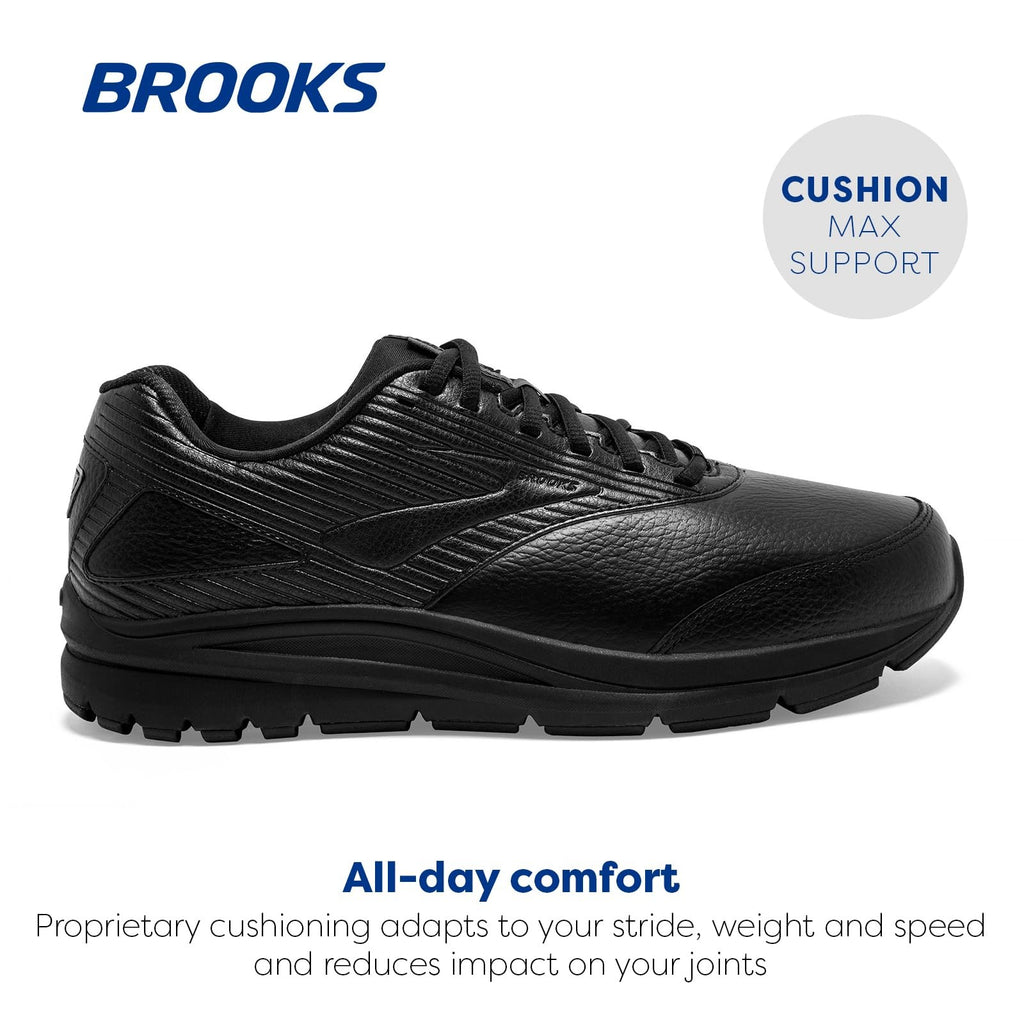 Brooks Women's Addiction Walker 2 Walking Shoe - Black/Black - 8 Medium
