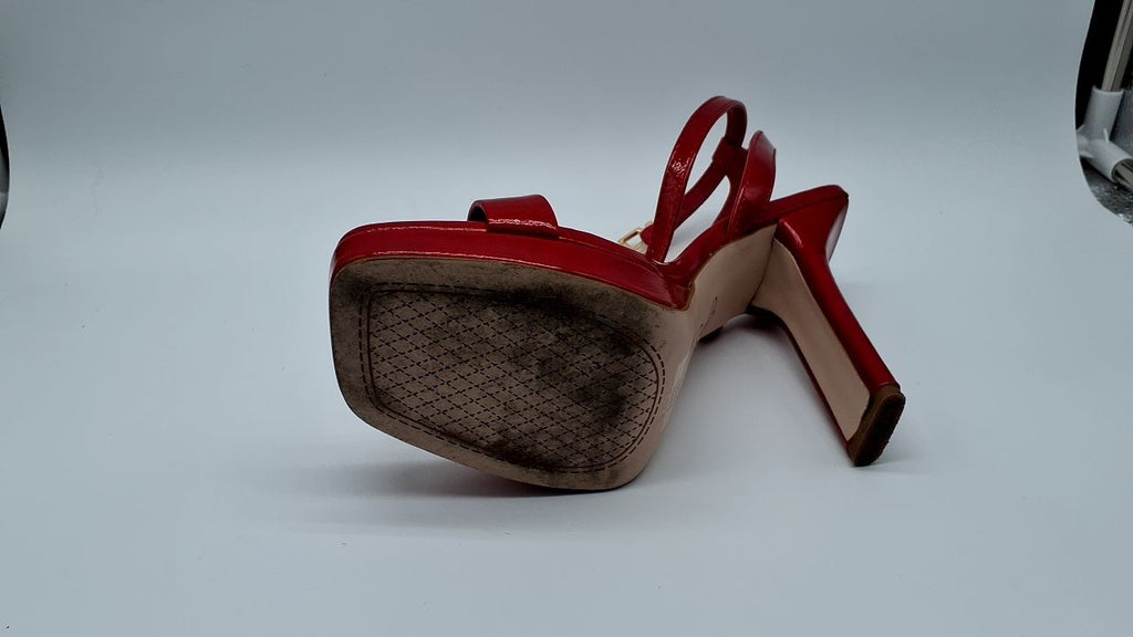 Jessica Simpson Adonia High Heel Sandal, Red Muse, 6.5