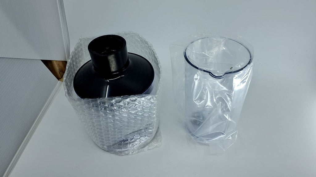 MegaWise 5-in-1 Immersion Hand Blender 400W Black w/ Chopper & Frother