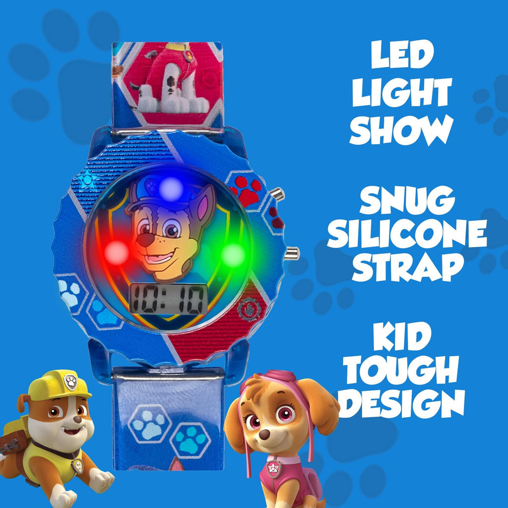 Accutime Paw Patrol Digital Watch Blue Strap Easy Buckle Model PAW4015