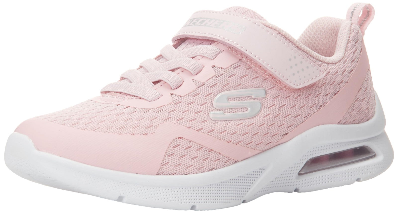 Skechers girls Microspec Max Sneaker, Light Pink, 3 Little Kid US