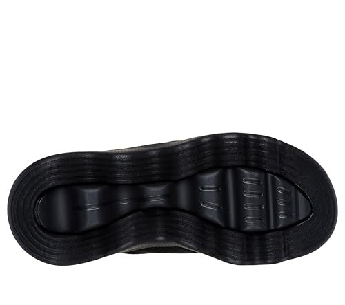 Skechers Women's On-The-Go Massage Fit Sandal - Dawn, Black/Black, 7.5