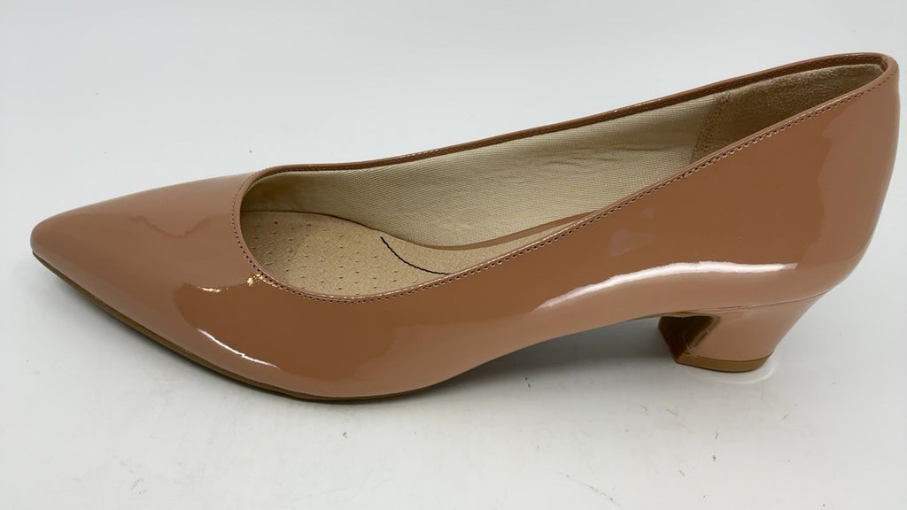 LifeStride Womens Minx Pumps Desert Nude Patent 9 W