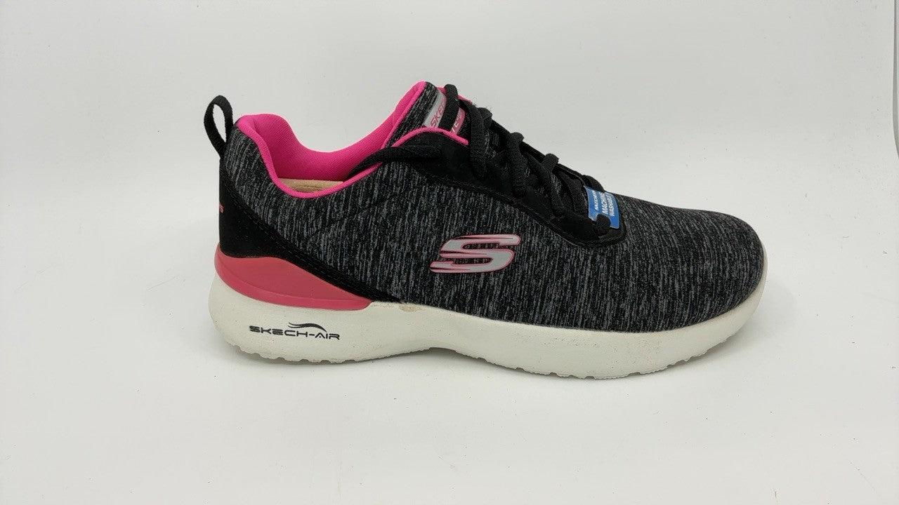 Skechers Women's Go Walk 5 True Sneaker, Navy/Pink, 6