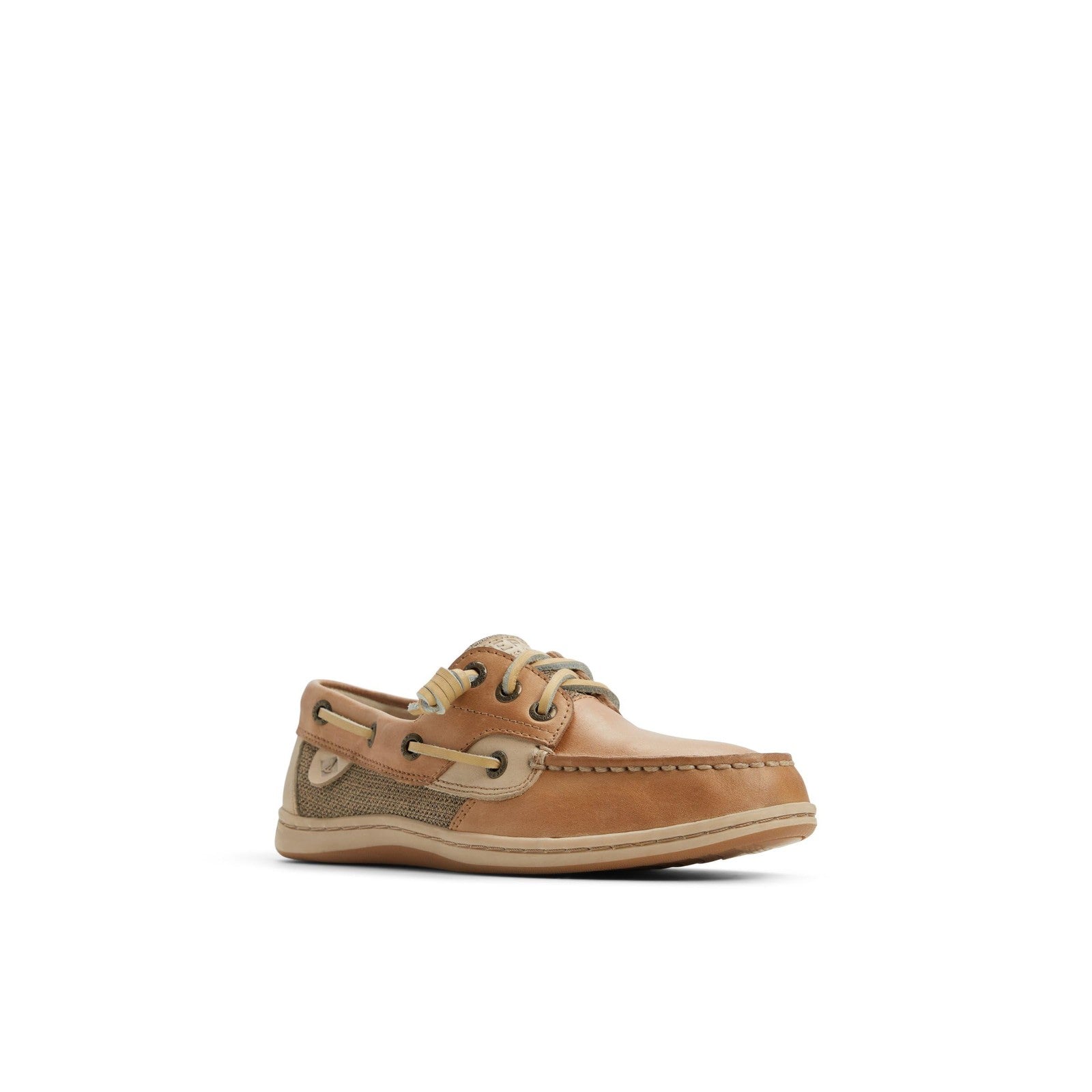 Sperry Women's Songfish 3-Eye Boat Shoe, Linen Multi, 8