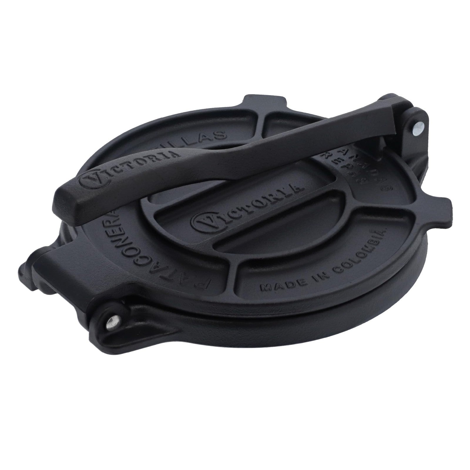 Victoria Cast Iron Tortilla Press 6.5 In Black Manual Maker