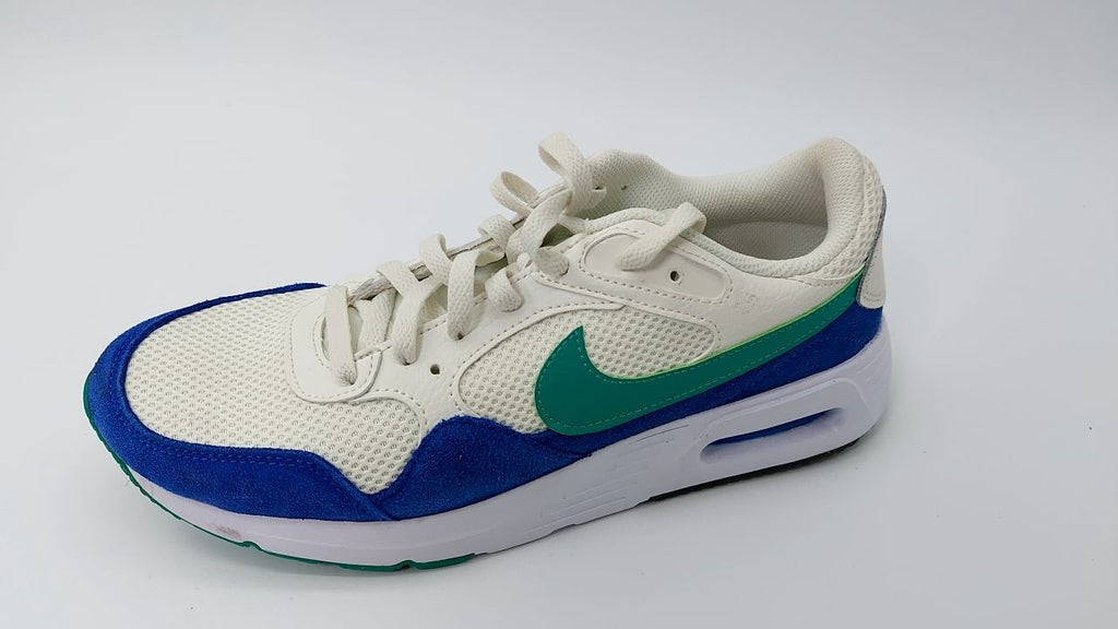 Nike AIR MAX SC Womens Shoes Sail/Neptune Green-Game Royal, CW4554-109, 11