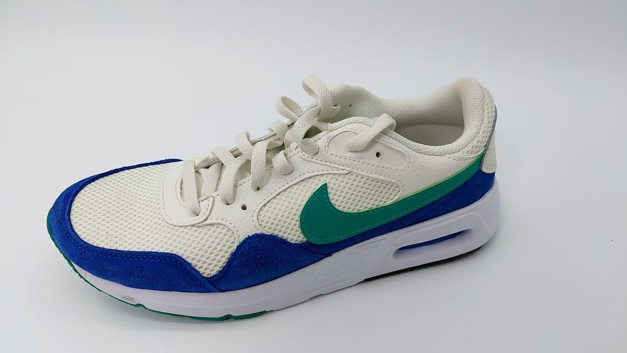 Nike AIR MAX SC Womens Shoes Sail/Neptune Green-Game Royal, CW4554-109, 11
