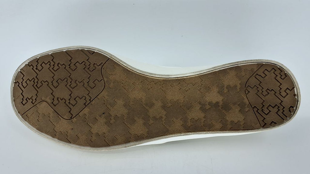 10 Wide Madison Slip On Fashion Sneakers, White Snake, Lightweight