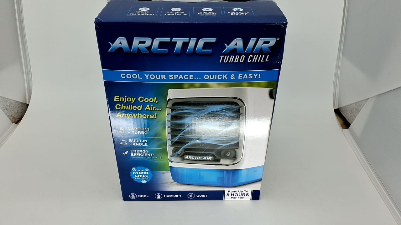 4-Speed Arctic Air Turbo Chill Evaporative Cooler, Indoor Use, Energy Efficient