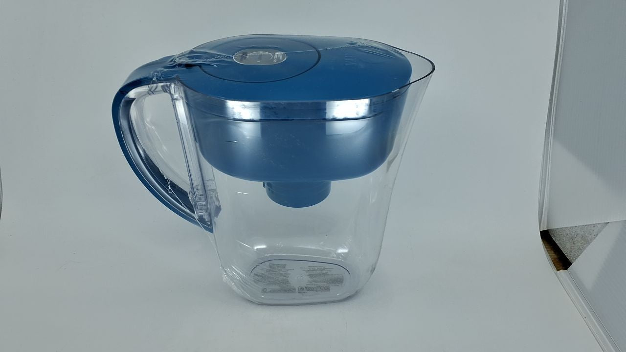 Brita Metro 6-Cup Water Pitcher, SmartLight Indicator, Turquoise, BPA-Free