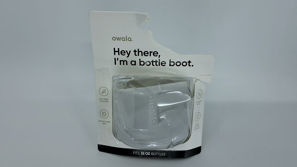 32 Oz Owala Silicone Boot for Stainless Steel Water Bottles Grey