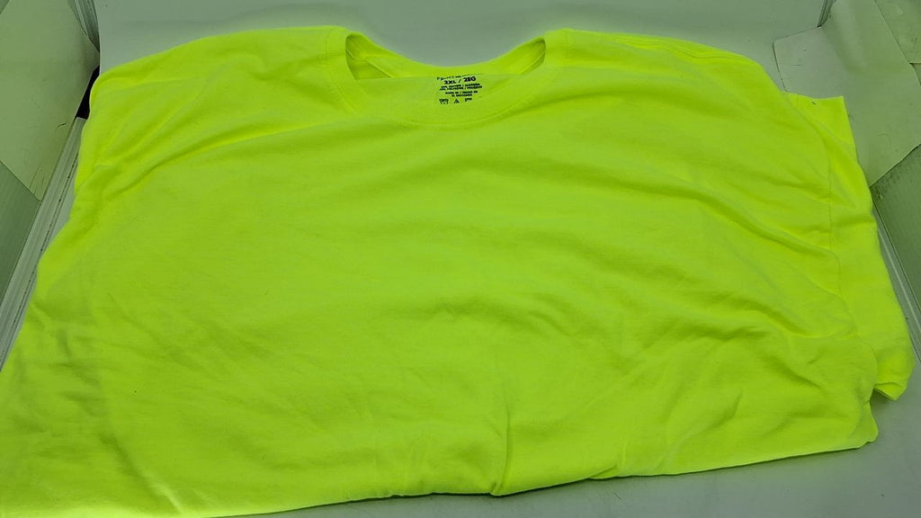Fruit of the Loom Men's Eversoft T-Shirts 2-Pack, Safety Green, XX-Large