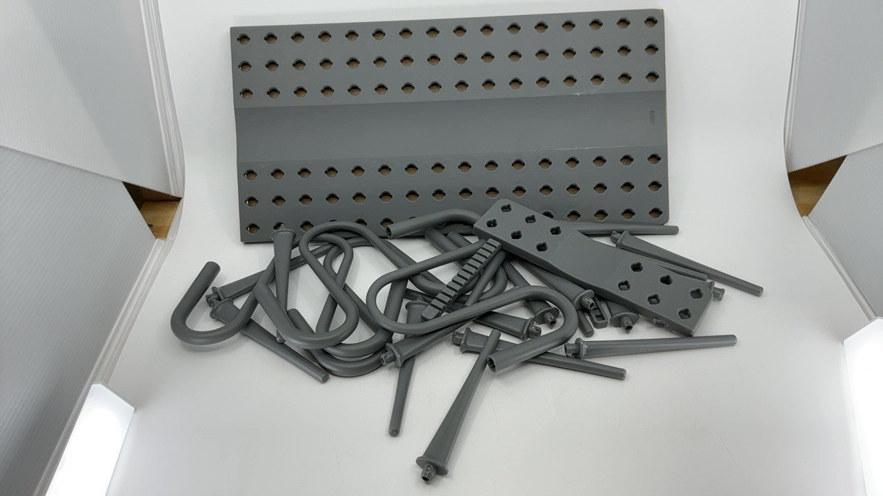 Adjustable Kitchen Drawer Organizer Tray - Peggy, Grey, for Utensils & More