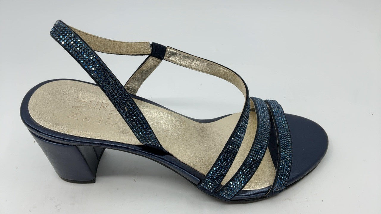 Naturalizer Vanessa2 Strappy Heeled Sandal, French Navy, 7W