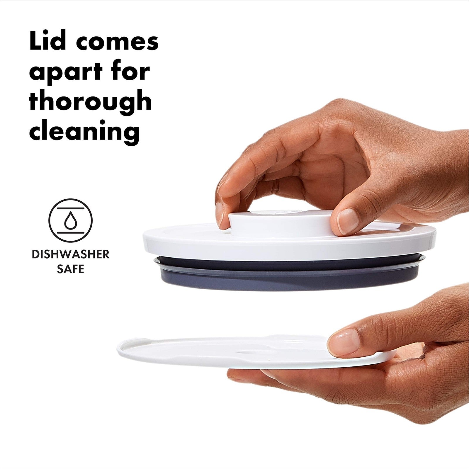 OXO 5.2 Qt Round POP Container - Airtight, BPA Free, Dishwasher Safe