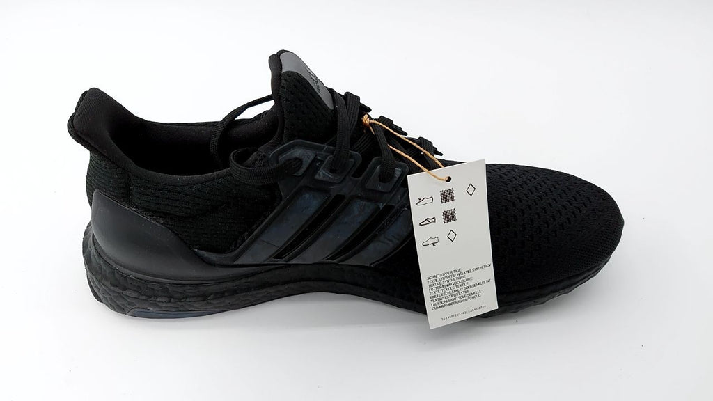 adidas Women's Ultraboost 1.0 Sneaker, Black/Black/Beam Pink, 9.5