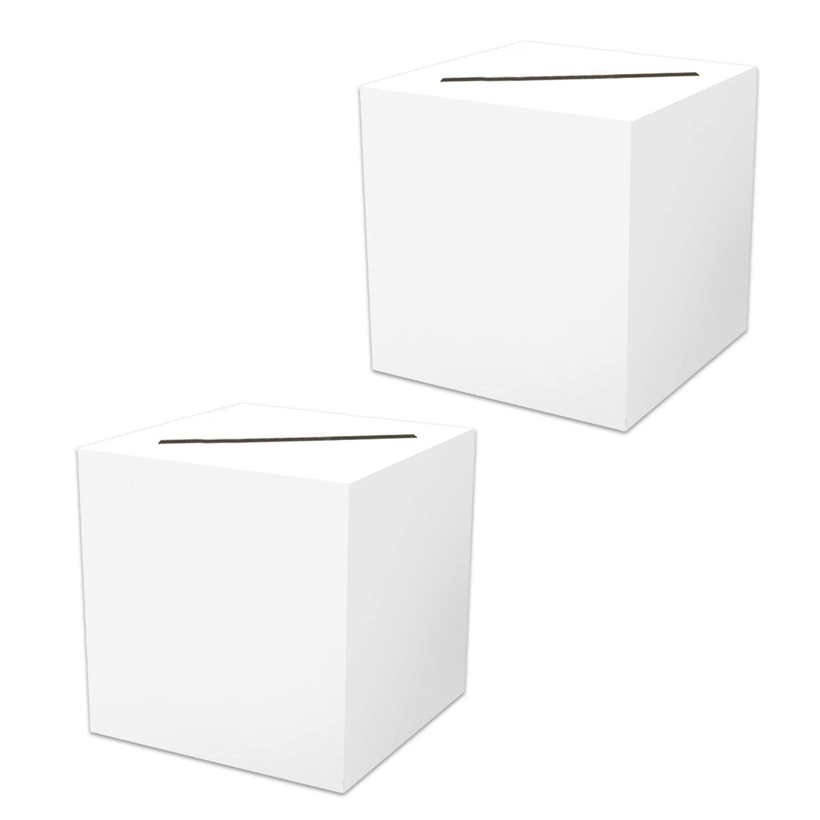 Beistle 2 White Gift Card Boxes for Anniversaries & Graduations