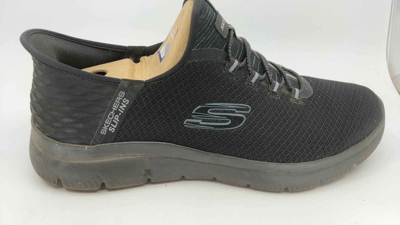 Skechers Men's Slip-in Loafer Summits High Range Black 11 W