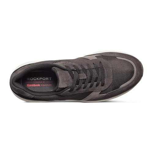 Rockport Men's DMX Corvin Sneaker, Dark Grey Multi, 14 Wide