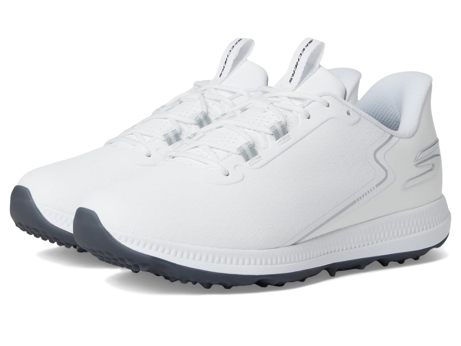 Skechers Golf Men's Elite 6 Arch Fit Spikeless Golf Shoe Sneaker, White, 10W